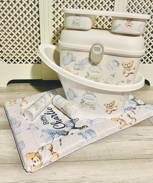 Lux Blue changing mat