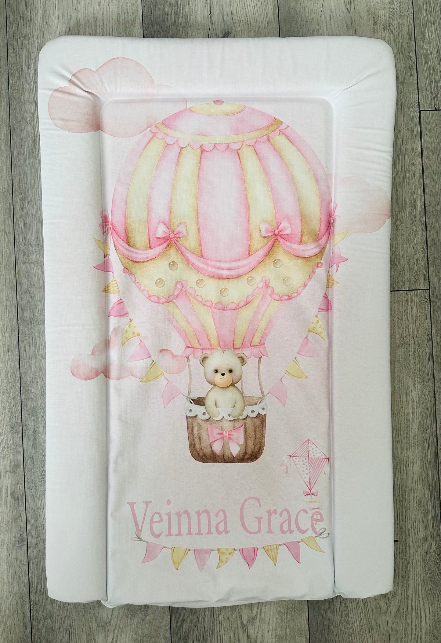 Balloon Pink changing mat