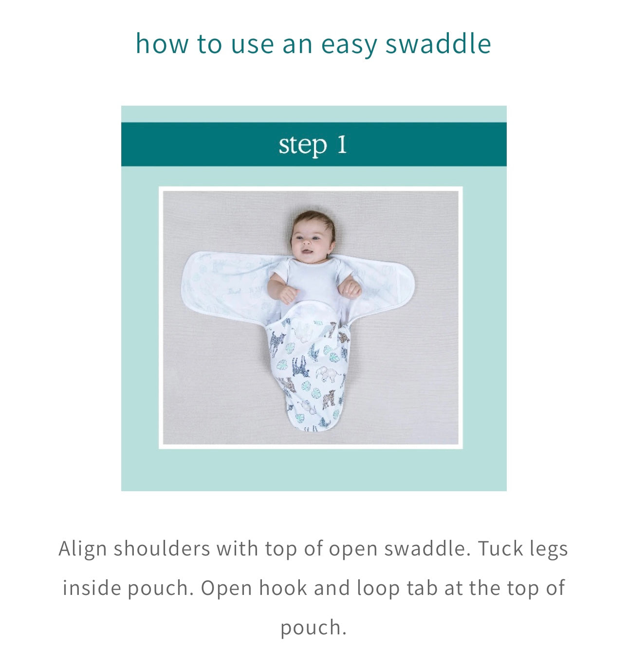 Personalised Essentials Wrap Swaddles 3 Pack