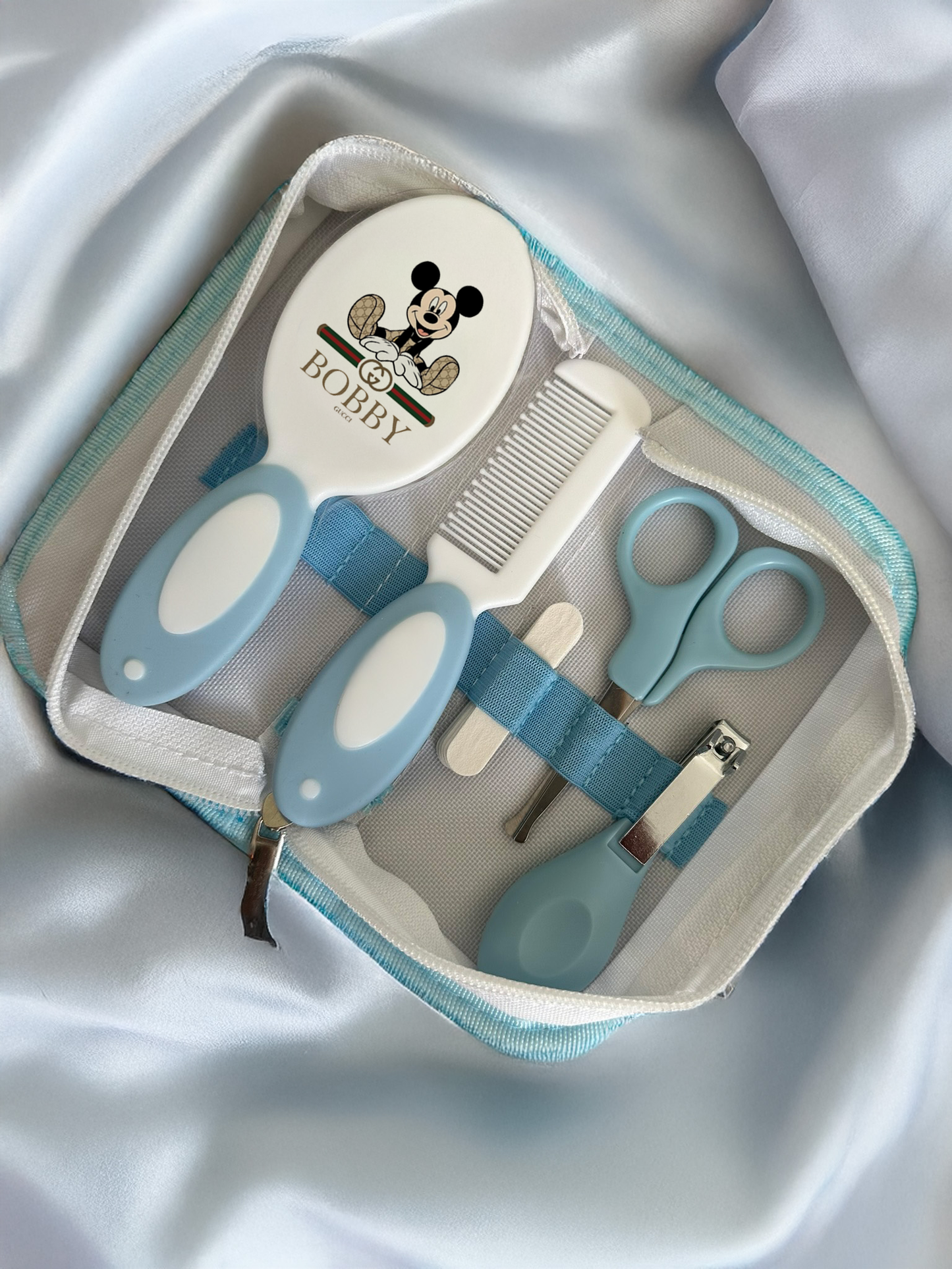 Ok Baby bath personalised set Designer Micky Mouse