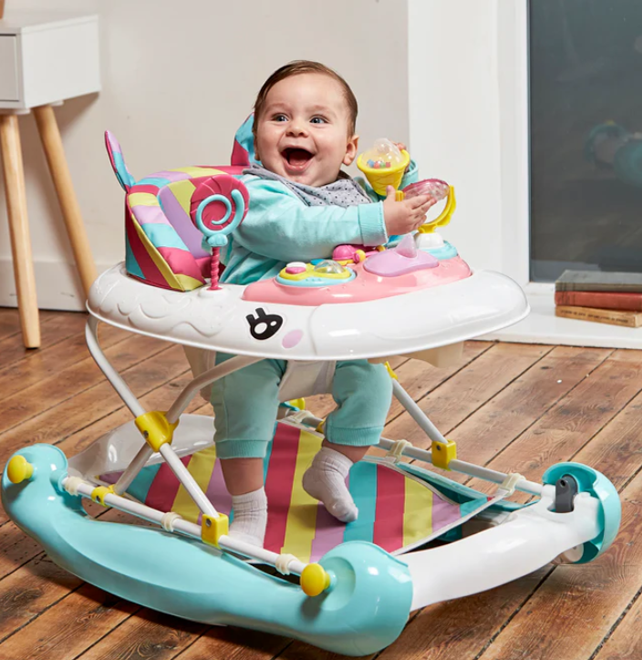 Personalised My child unicorn rocker/ walker
