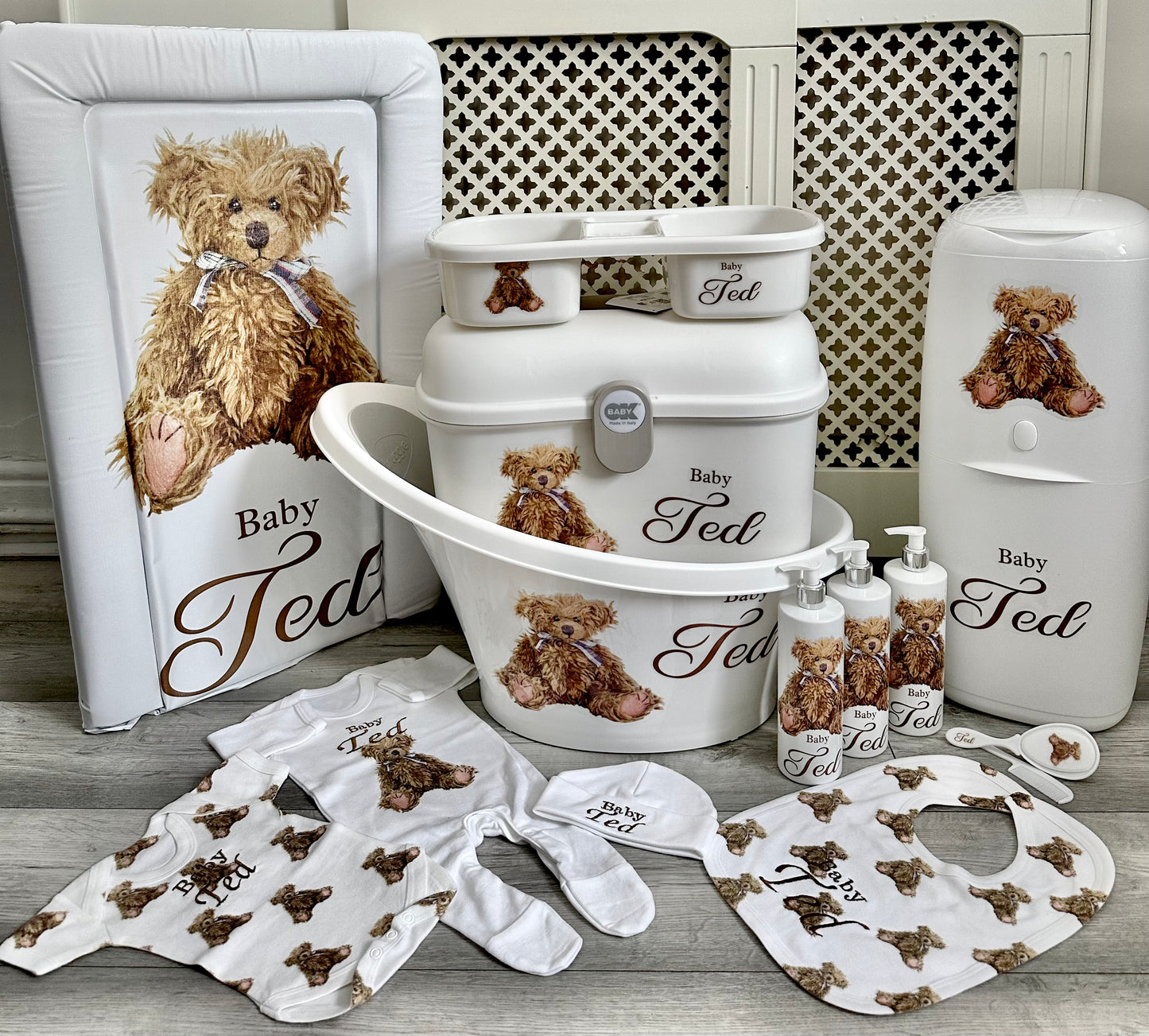 Shnuggle bath sets Brown bear