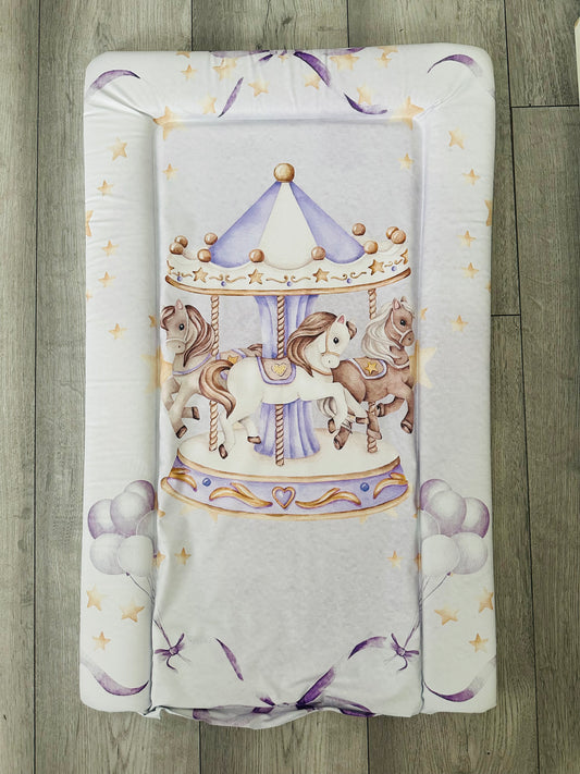 Carousel Purple changing mat