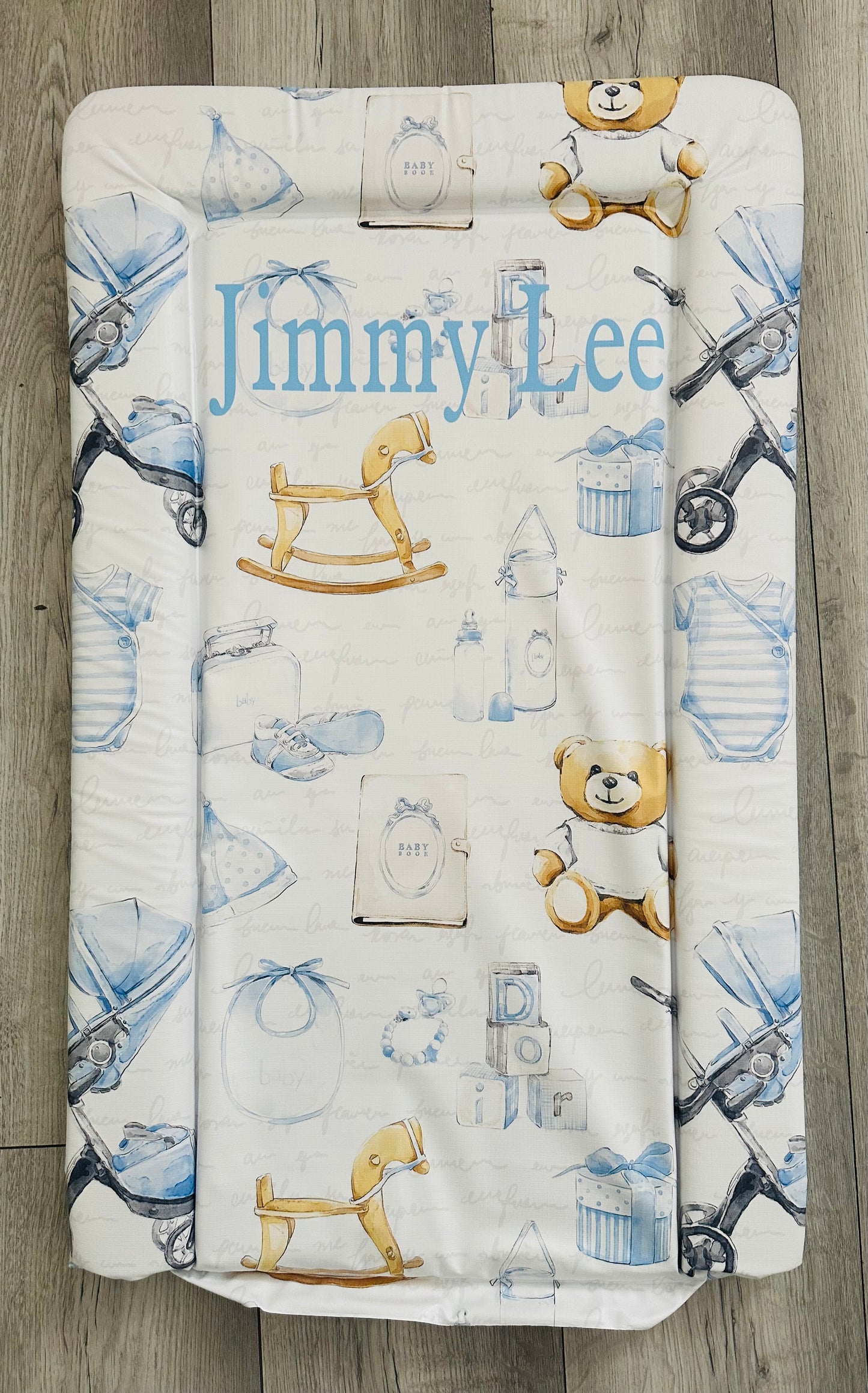 Lux Blue changing mat