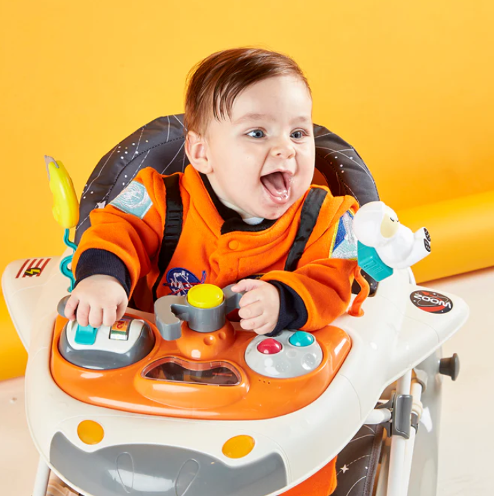 Space Shuttle 2 in 1 Walker Rocker