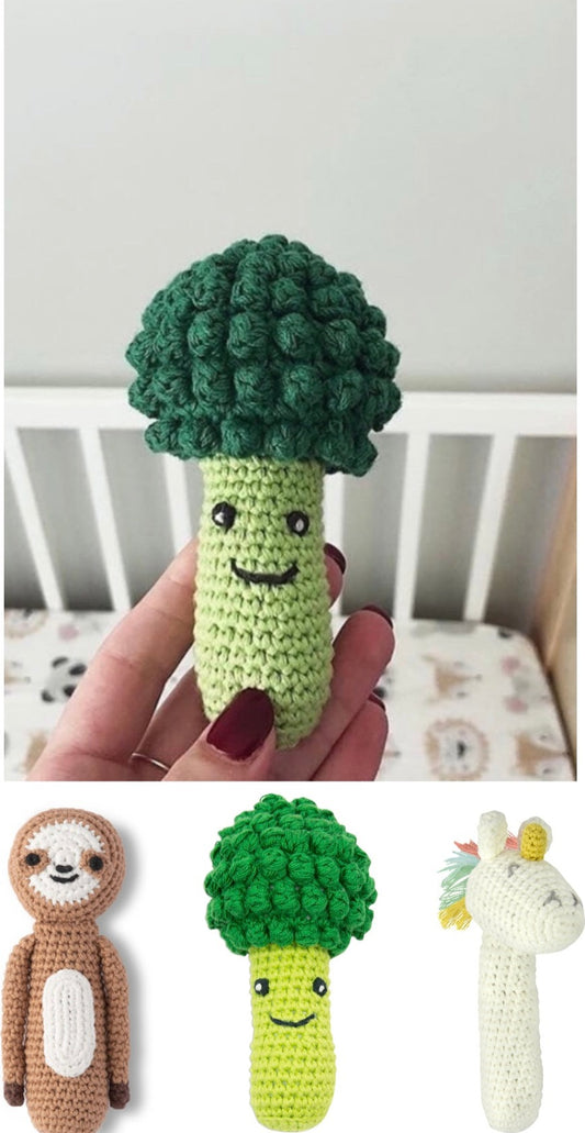 Weegoamigo Crochet Rattle