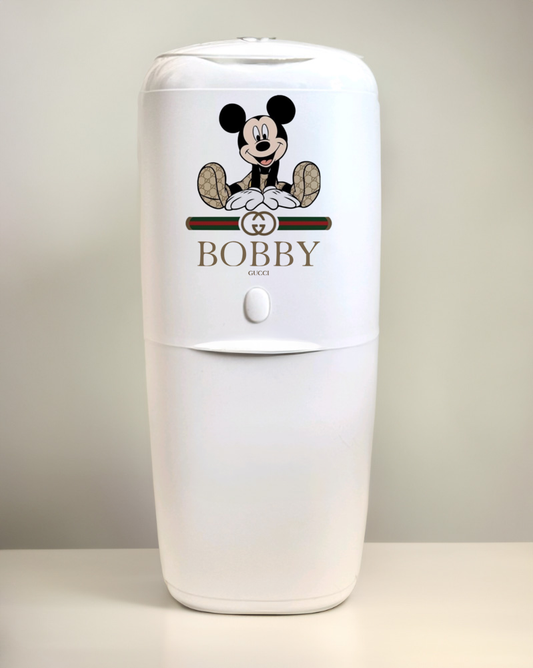 Shnuggle bath personalised set Designer Micky mouse