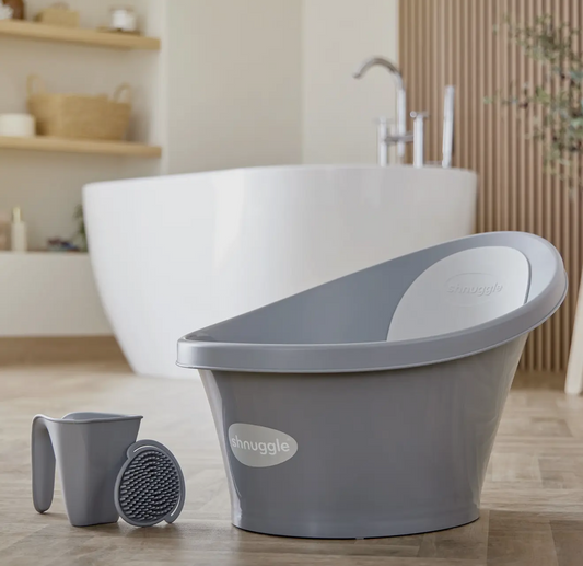 Shnuggle Baby Pebble Grey Bath Care Set