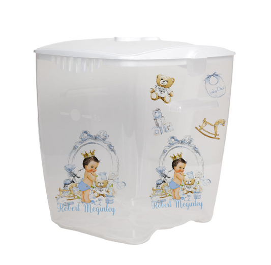 Personalised Milton Steriliser lux blue Brown