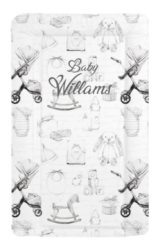 Lux Black and White changing mat