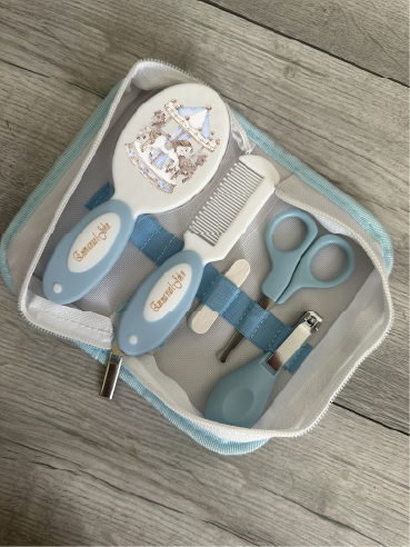 Shnuggle Personalised Bath Set Carousel Blue & Matching Items