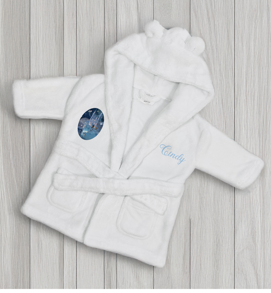 Toddlers shnuggle Personalised bath set Disney Cinderella 12-4 years