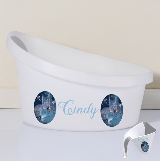 Toddlers shnuggle Personalised bath set Disney Cinderella 12-4 years