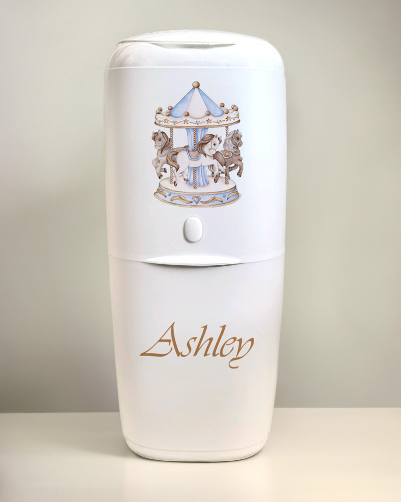 Shnuggle Personalised Bath Set Carousel Blue & Matching Items