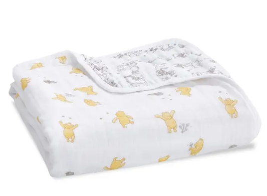Essentials Cotton Muslin Blanket winnie the pooh (112cm)