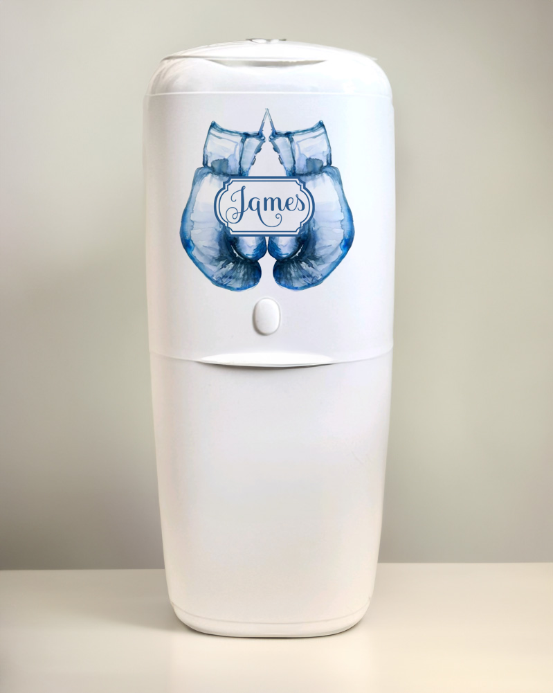 Ok Baby Bath personalised set Boxing Gloves