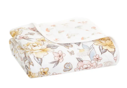 Essentials Cotton Muslin Blanket earthly (120cm)