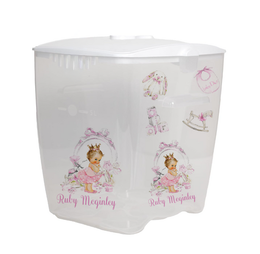 Personalised Milton Steriliser lux pink blonde