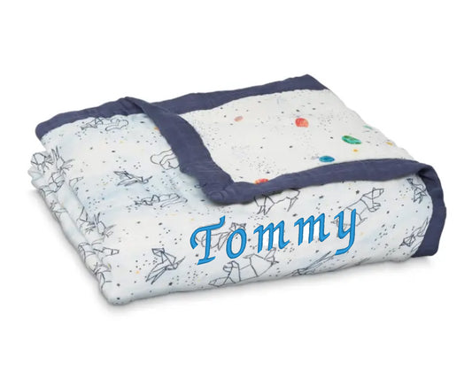 Essentials Cotton Muslin blanket stargaze Luxury(120cm)