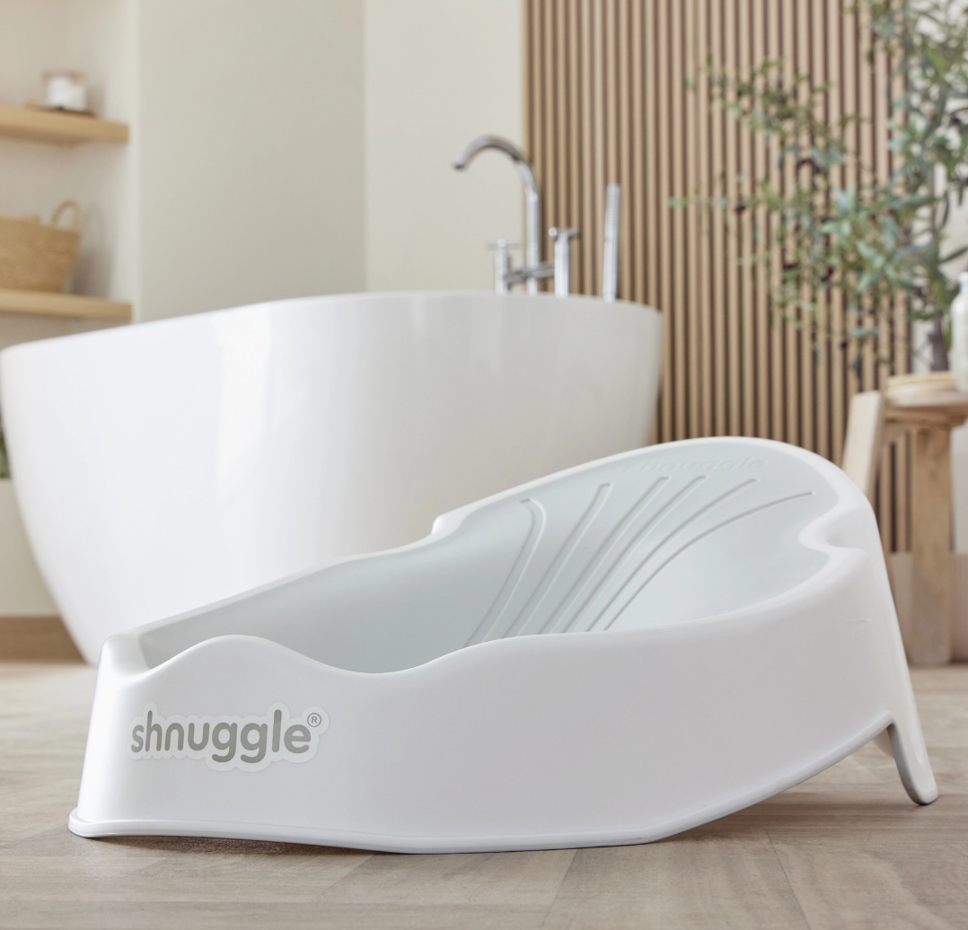 Newborn Bath Support White/Grey