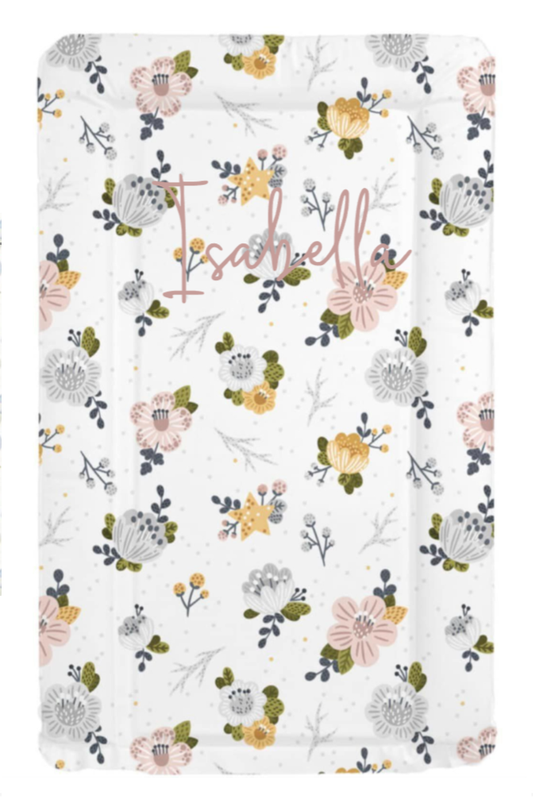 Flowers changing mat