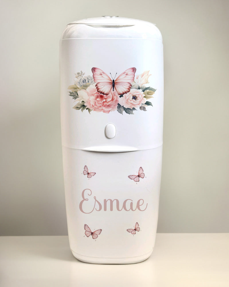 Shnuggle bath personalised set Butterfly