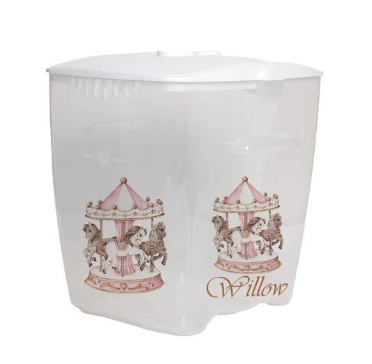 Personalised Milton Steriliser Carousal Pink