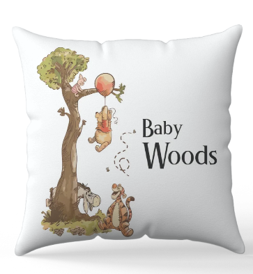 Personalised Winnie the pooh Blanket and pillow sets