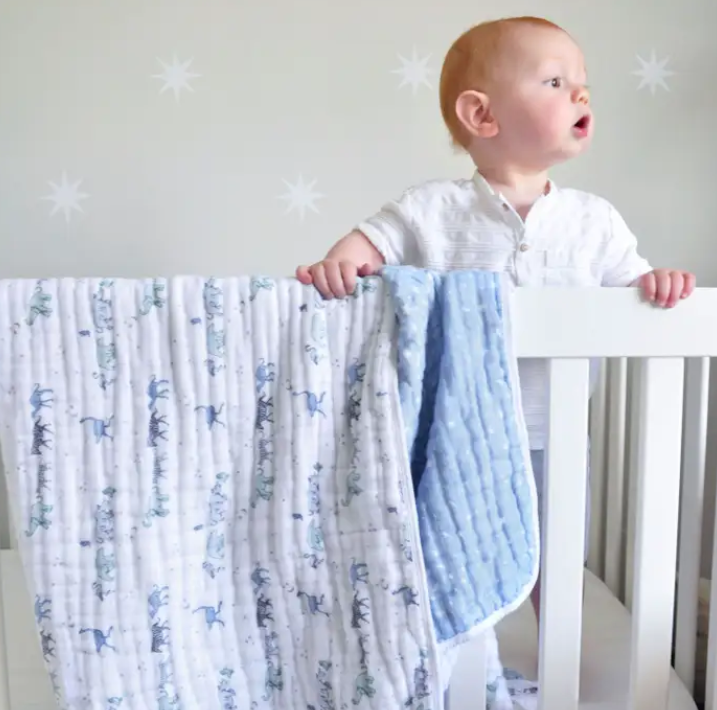 Essentials Cotton Muslin Blanket rising star (120cm)