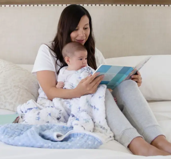 Essentials Cotton Muslin Blanket rising star (120cm)