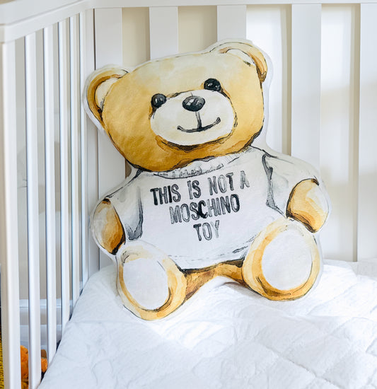 3d cuddle cushion bear