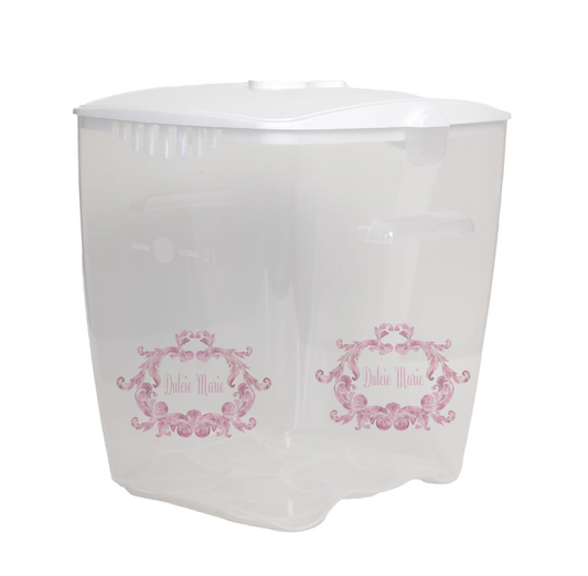 Personalised Milton Steriliser Swirl Pink