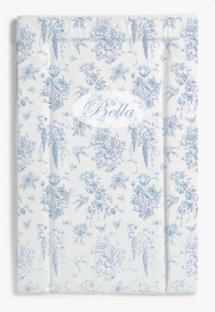 vintage French changing mat