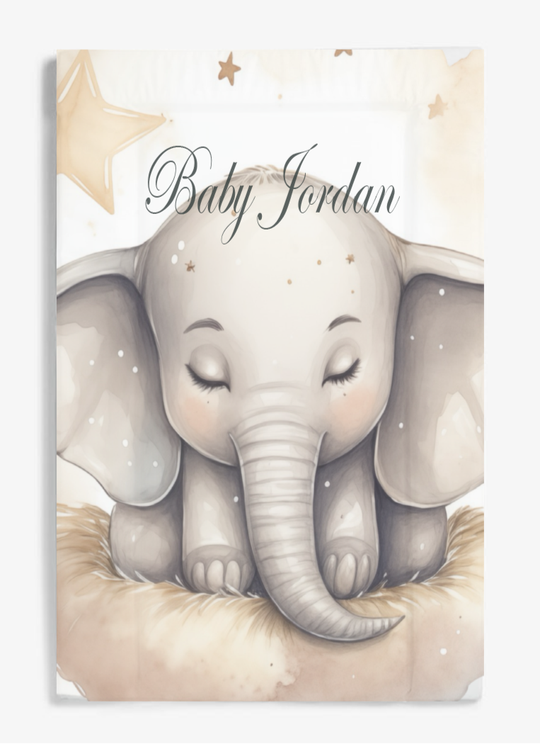 sweet dream elephant changing mat
