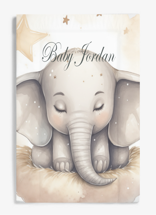 sweet dream elephant changing mat