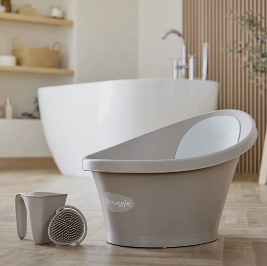 Shnuggle Baby Taupe Bath Care Set