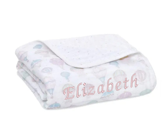 Essentials Cotton Muslin Blanket above the clouds (120cm)