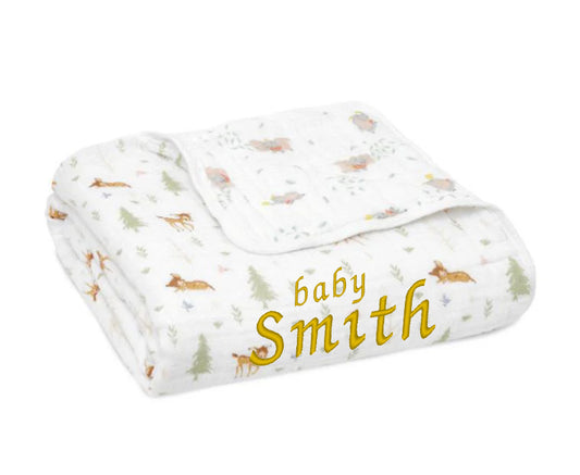 Essentials Cotton Muslin Blanket disney + friends (112cm)