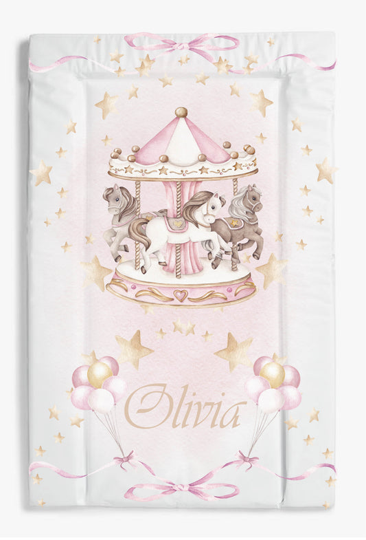 Shnuggle Personalised Bath Set Carousel Pink & Matching Items