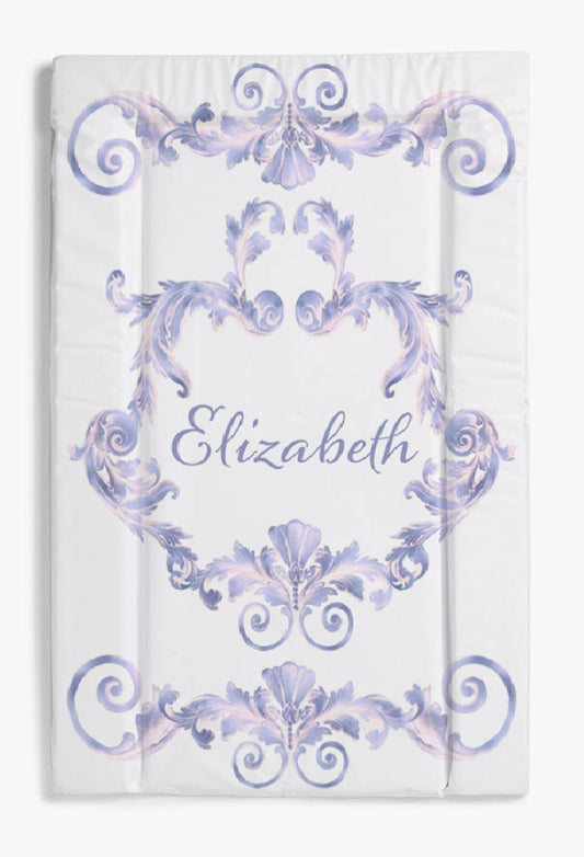 Swirl Puple changing mat