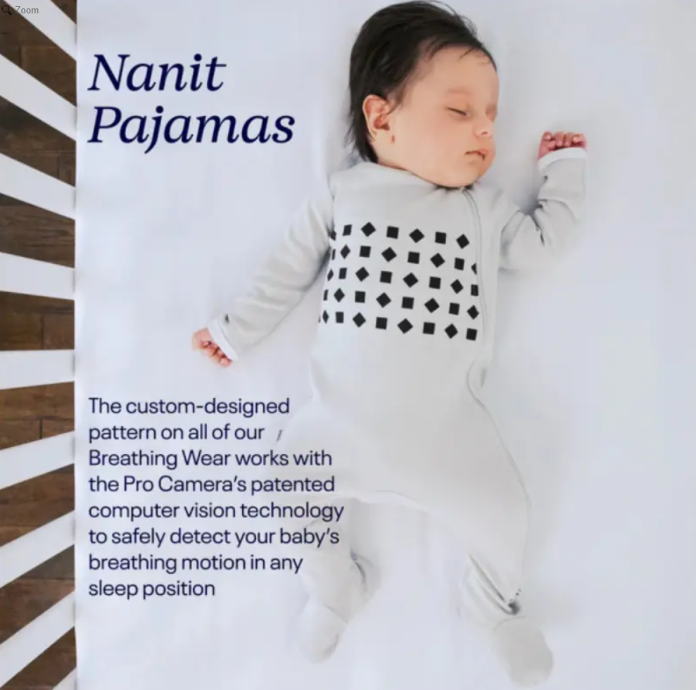 Nanit Breathing Wear Pyjamas Grey