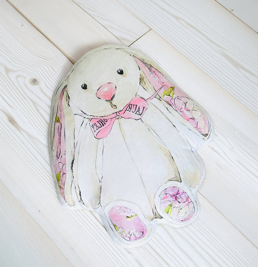 3d cuddle cushion lux rabbit