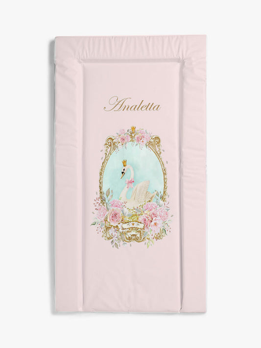 Shnuggle bath personalised set swan