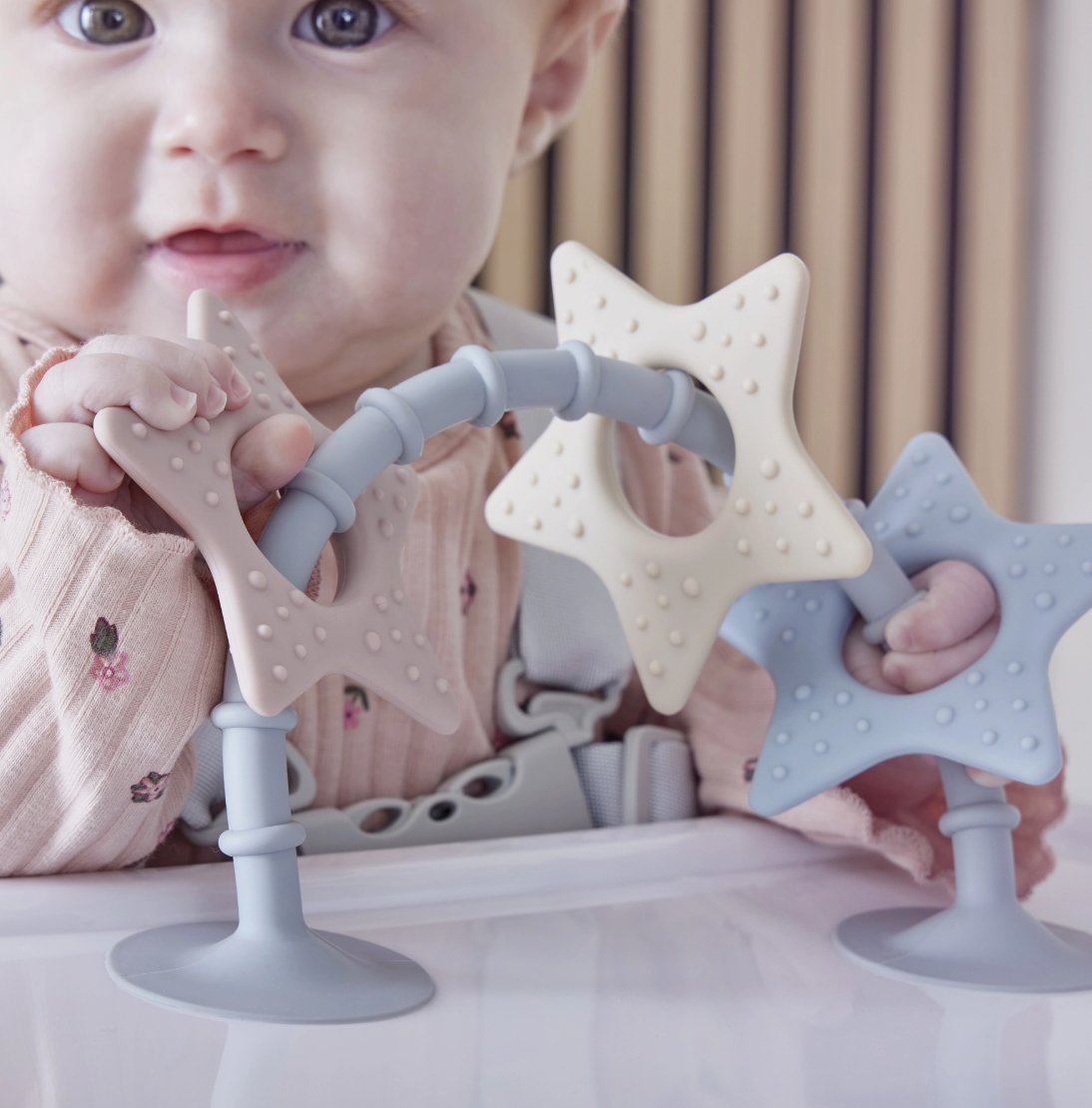 Stick 'n' Play Sensory Star Toy & Teether