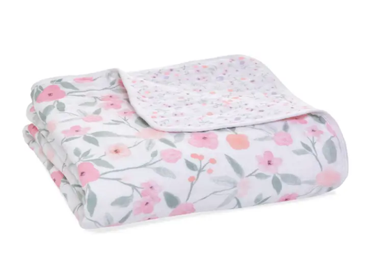 Essentials Cotton Muslin Blanket ma fleur (120cm)