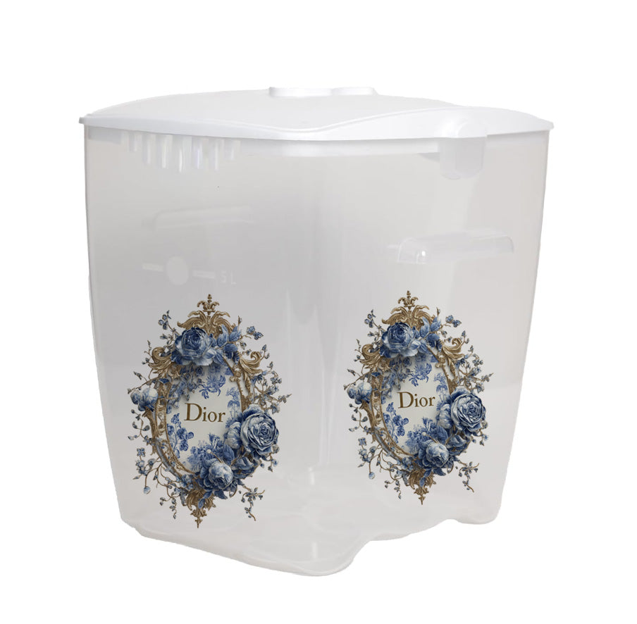 Personalised Milton Steriliser Blue/Gold rose