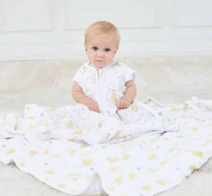 Essentials Cotton Muslin Blanket winnie the pooh (112cm)