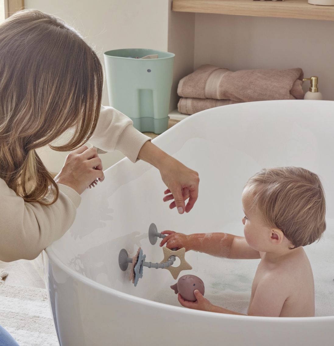 Stick 'n' Play Sensory Star Toy & Teether