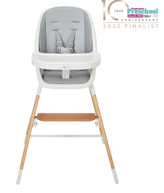 My Child Lars 3-In1 Highchair-Grey Personalised
