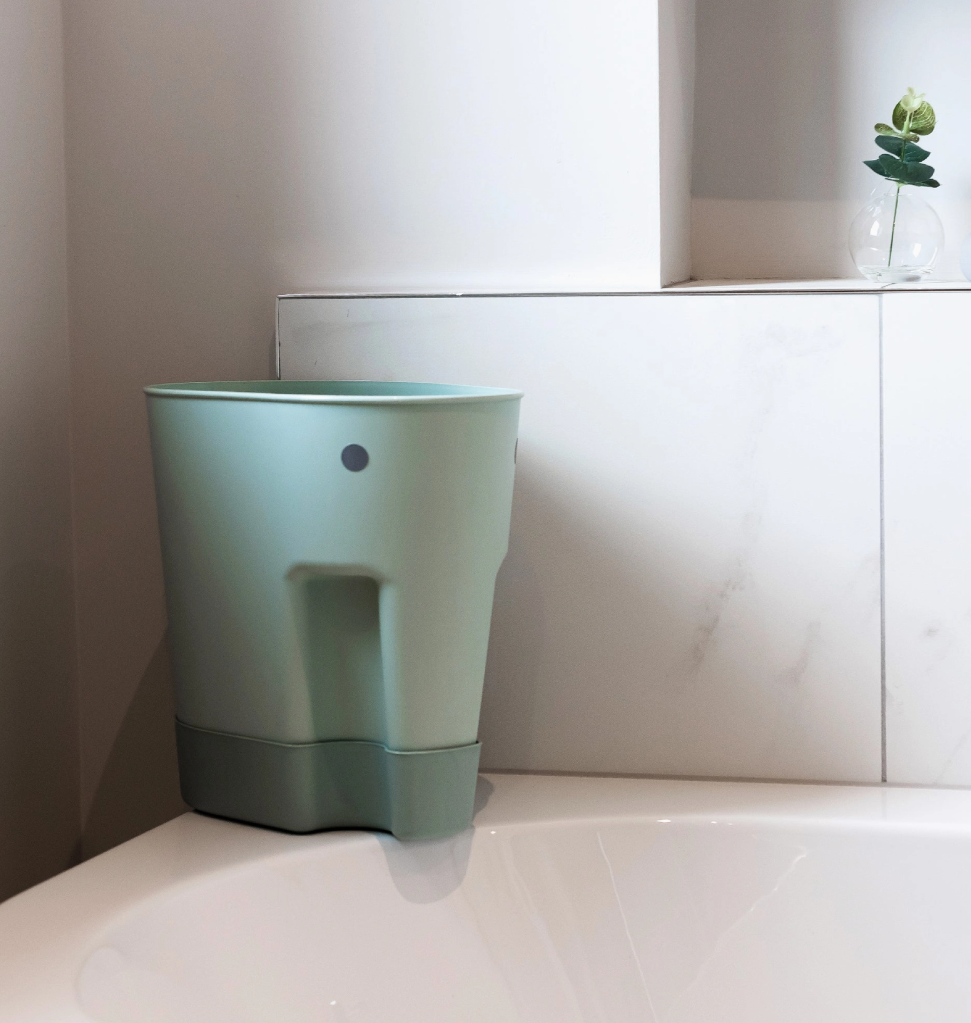 Ellie Bath Toy Drying Caddy Eucalyptus Green